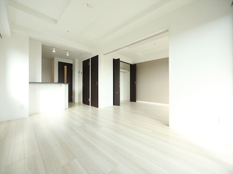 居室・リビング　ＬＤＫ12.5帖　洋室6帖　つなげても仕切っても使えます