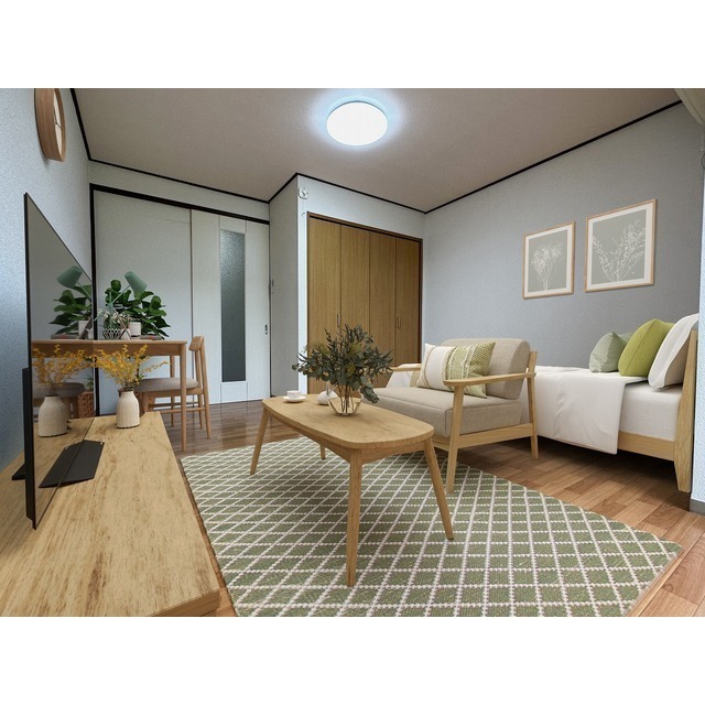 居室・リビング　イメージです。家具家電は付きません。