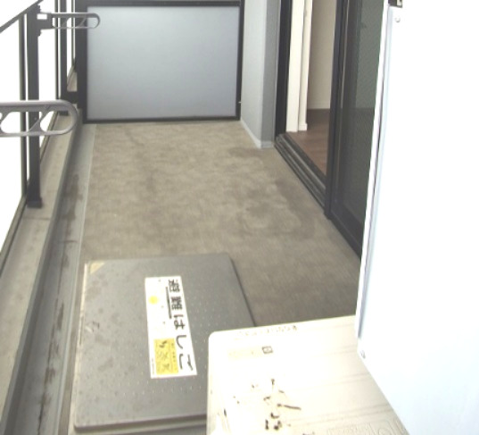 バルコニー　バルコニーがあります