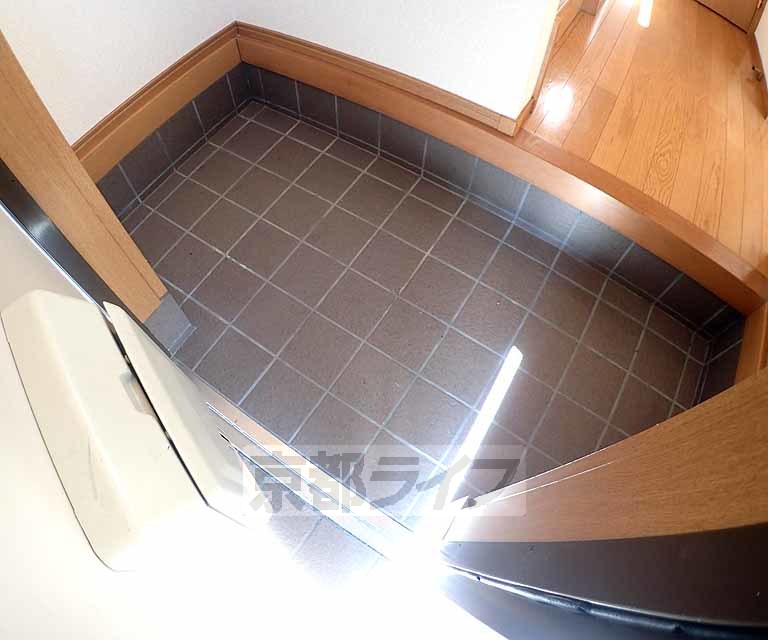 玄関　とても大きな玄関です。