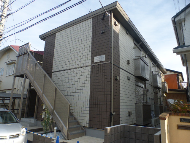 建物外観　セキスイハイム施工・管理　ネット無料