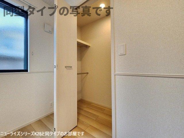 収納　収納のためのスペースです