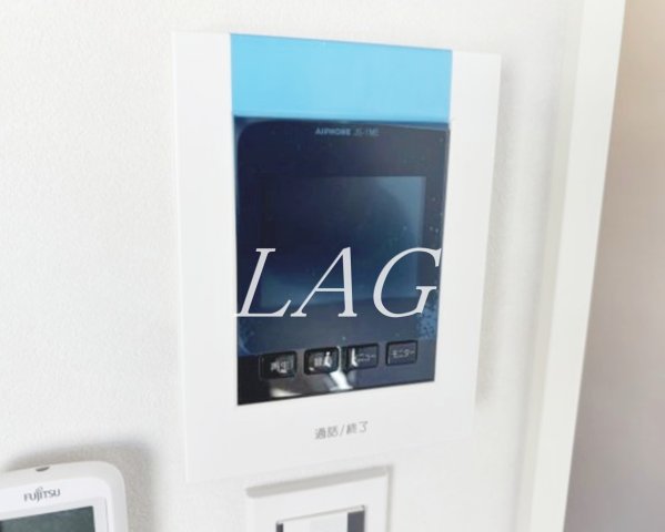 セキュリティ　モニター付インターフォンです。