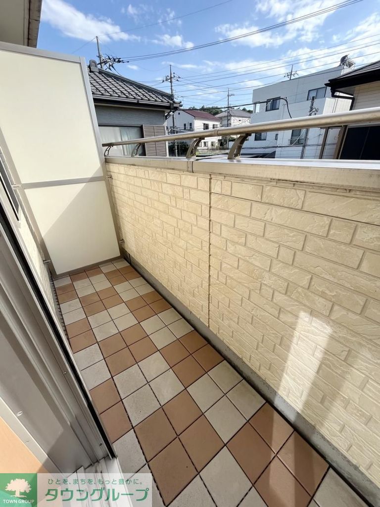 バルコニー　庭