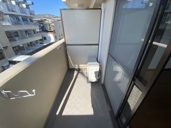 バルコニー　※別部屋の写真です