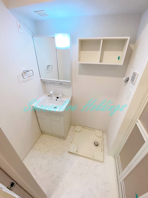 洗面設備　独立洗面台完備