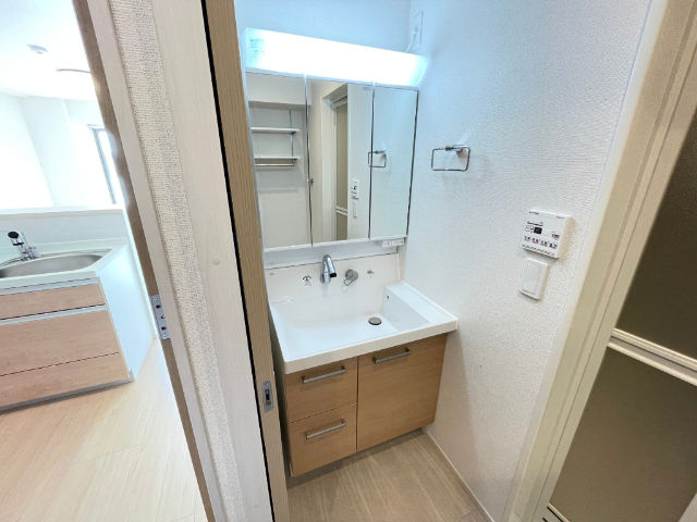 洗面設備　新築の為同間取りの他の階の写真です