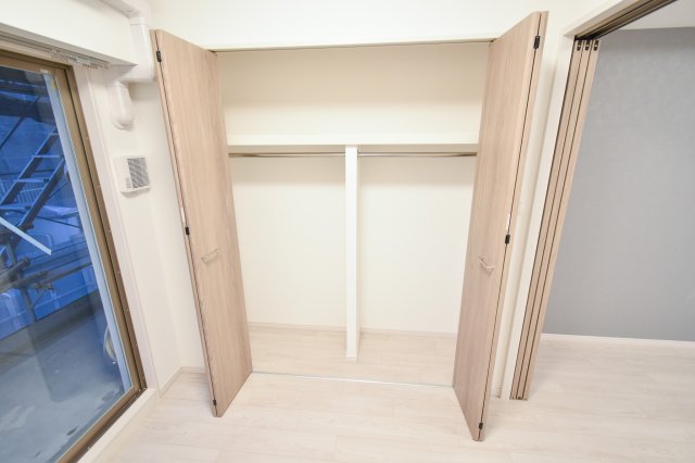 収納　収納があると、お部屋がすっきり片付きますね。