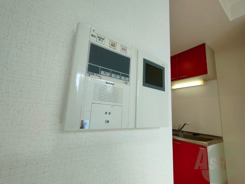 セキュリティ　インターホンで来客確認ができます。色々な機能が付いています。