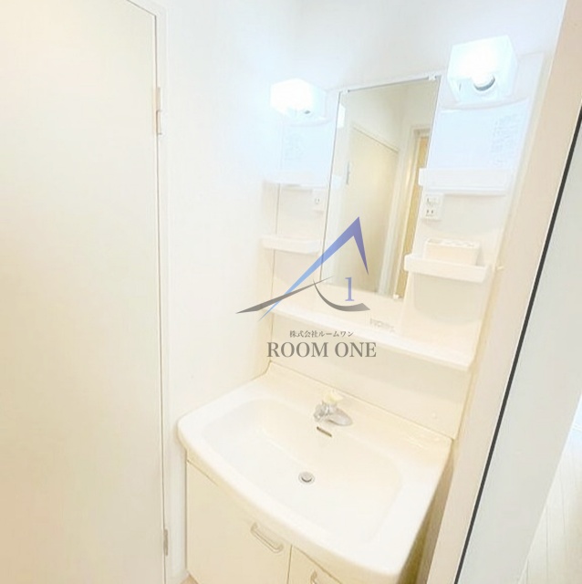 洗面設備　洗面台です。