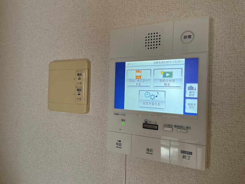 セキュリティ　（別部屋参考写真）。