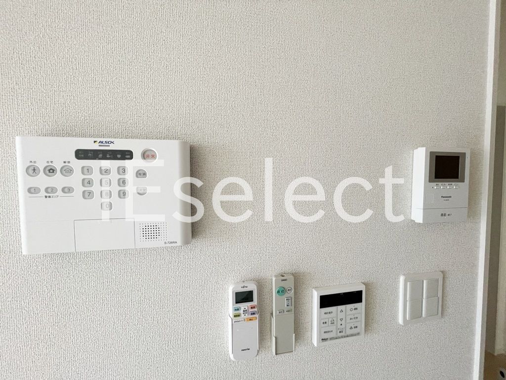 セキュリティ　ホームセキュリティ導入済み♪