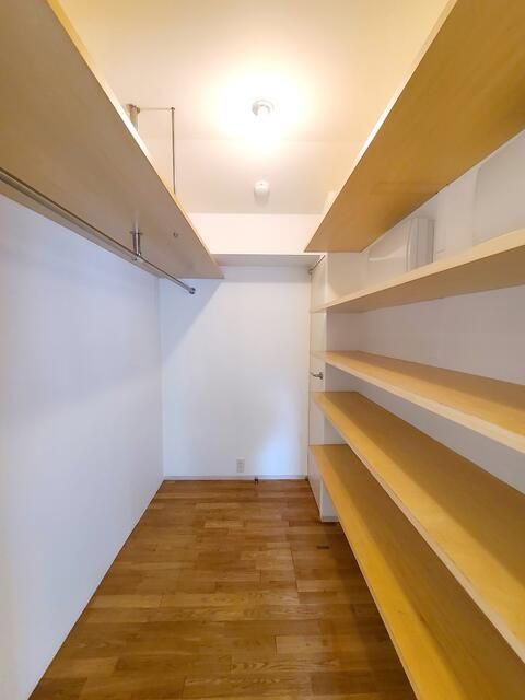 収納　十分な収納スペースがあります