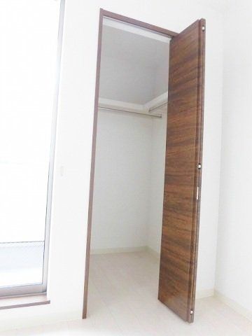 収納　モデルルームです。