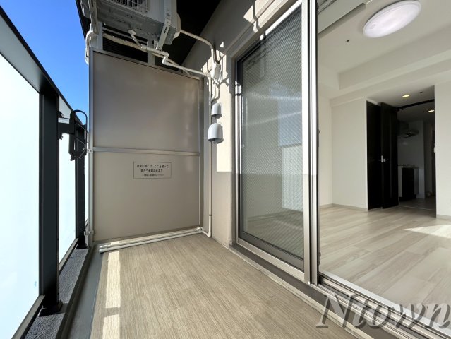 バルコニー　広々としたバルコニーです