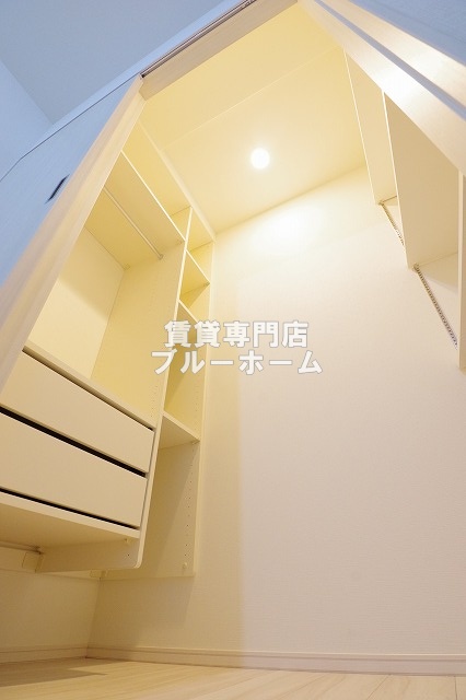 収納　大容量のウォークインクローゼット！