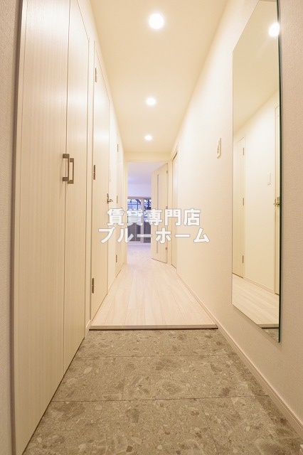 玄関　奥行きのある玄関！