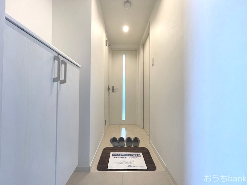 玄関　スッキリした玄関。