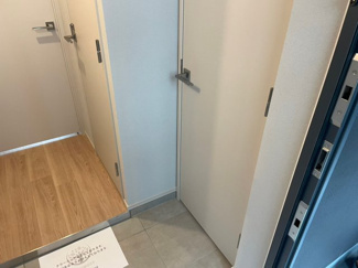 玄関　シューズインクローゼットはとても便利です♪