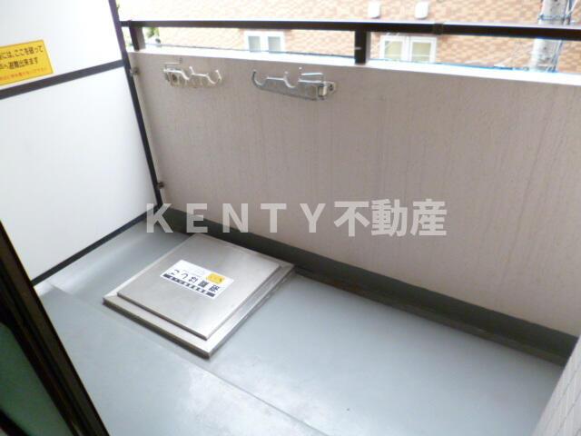 バルコニー　バルコニーがあります