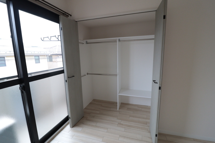 収納　クローゼット新設♪
