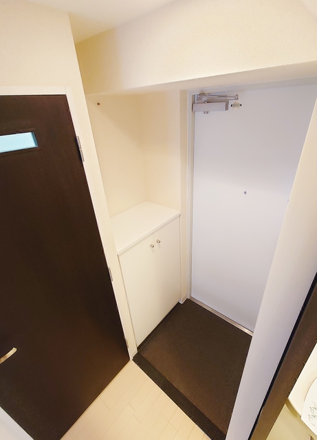 玄関　シューズＢＯＸ付き玄関