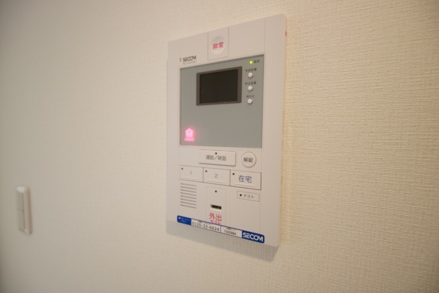 セキュリティ　※別室の参考写真の為、現況優先です。