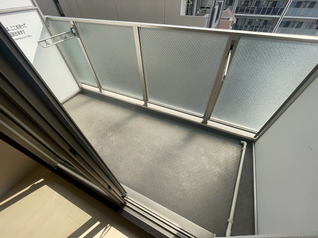 バルコニー　広々としたバルコニーです
