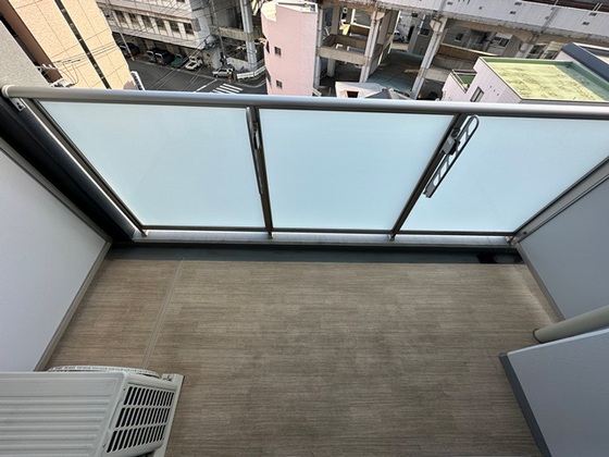 バルコニー　※別部屋の写真です