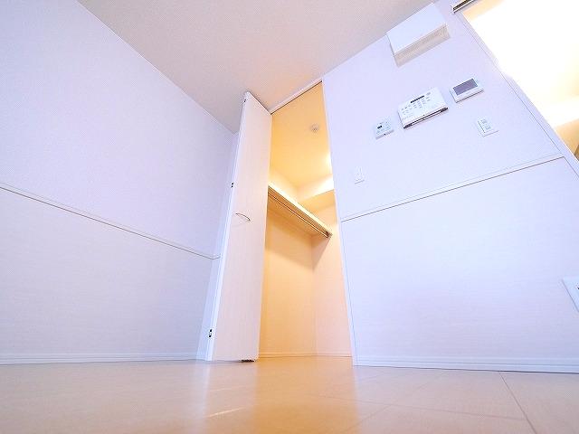 収納　十分な収納スペースがあります