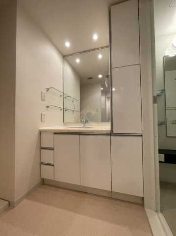 洗面設備　パークアクシス神楽坂ステージ