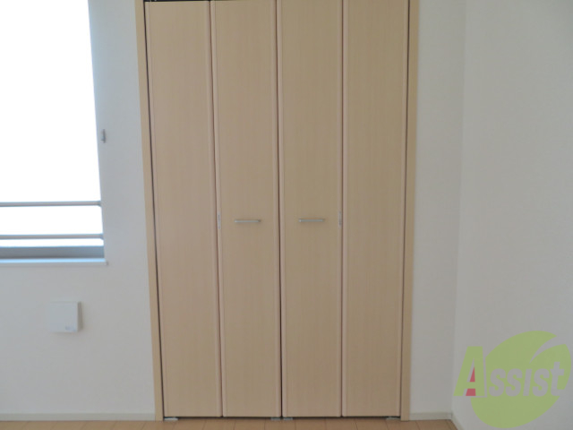 収納　クロ*ゼットがありました。幅もありたくさん入りそう。