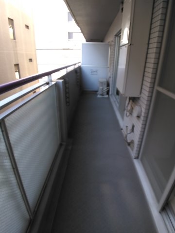 バルコニー　７階のバルコニー