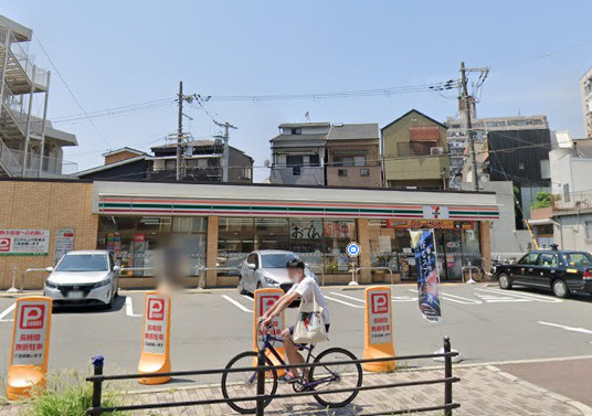 コンビニ　セブンイレブン 大阪中川3丁目店（コンビニ）まで390m