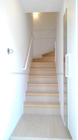 玄関　明るい玄関です