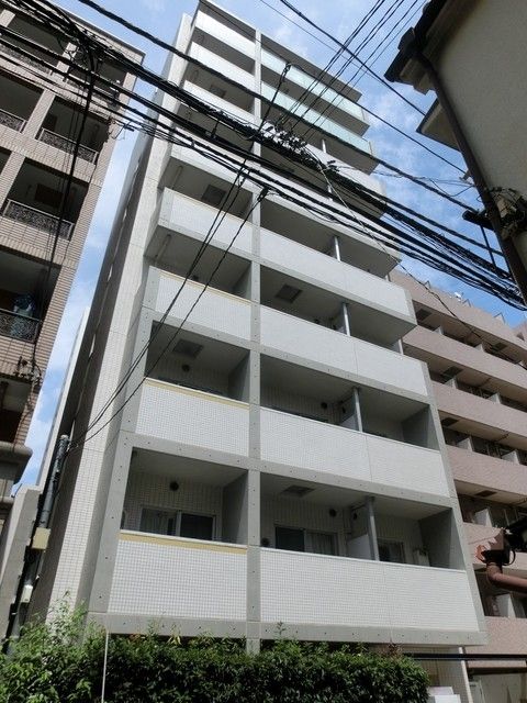 建物外観　早稲田駅まで５分の賃貸マンション