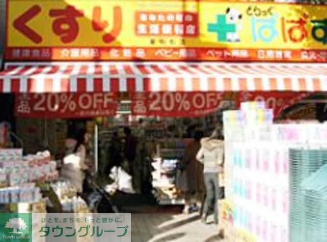 ドラックストア　どらっぐぱぱす東駒形店（ドラッグストア）まで1000m