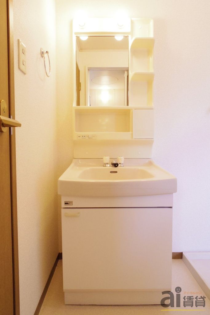 洗面設備　※他号室写真です