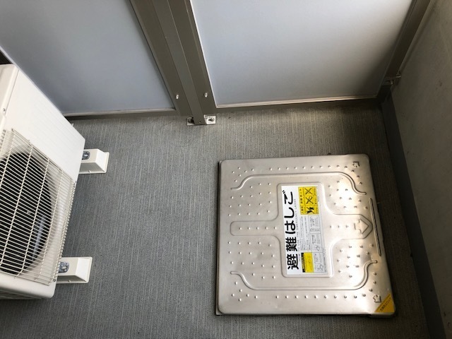 バルコニー　バルコニー付きです