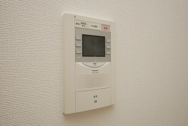 セキュリティ　モニター付きインターフォンです