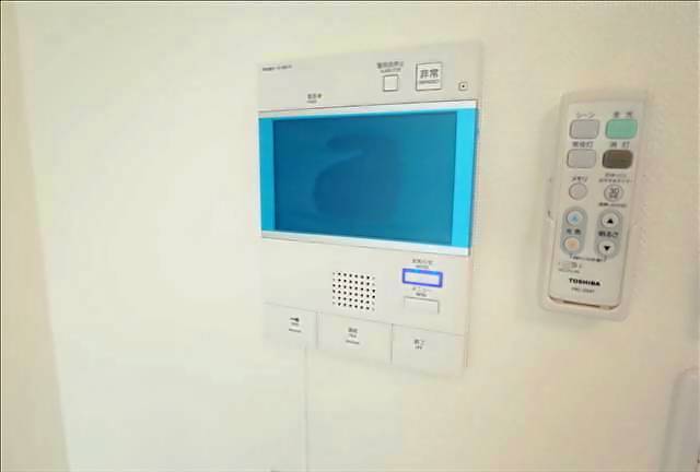 セキュリティ　ＴＶモニター付きインターホンです