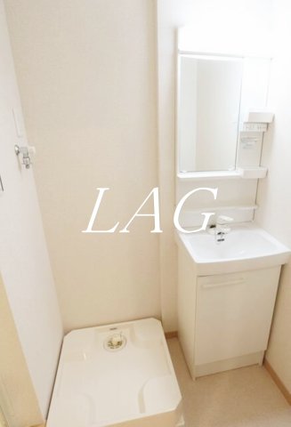 洗面設備　洗面台です。