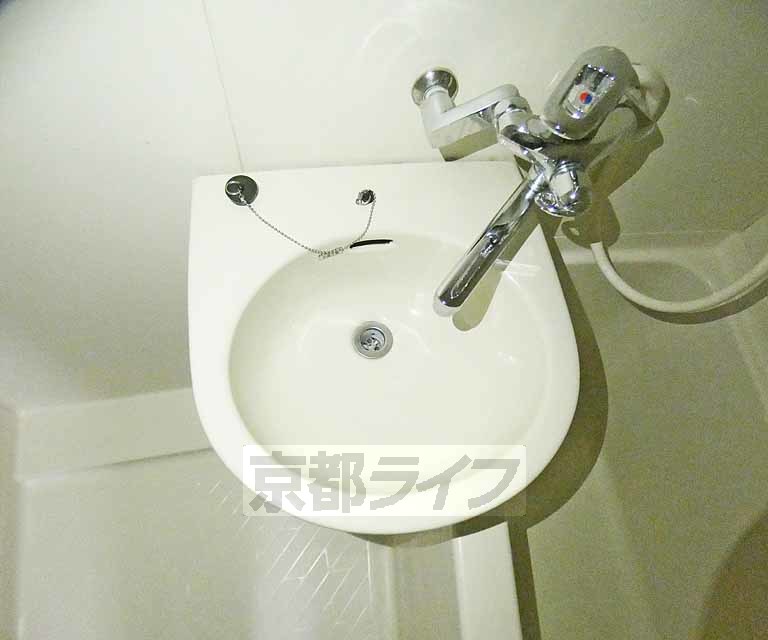 洗面設備　歯磨きはこちらで