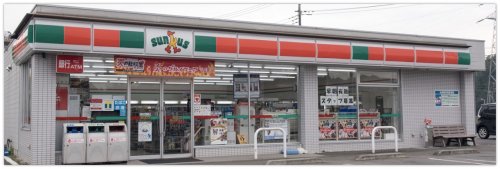 コンビニ　サンクス 入間上藤沢店（コンビニ）まで605m