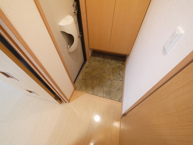 玄関　明るい玄関です