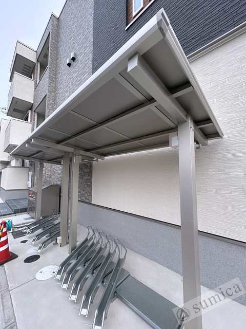 その他共有部分　屋根付き駐輪場が嬉しいです♪♪