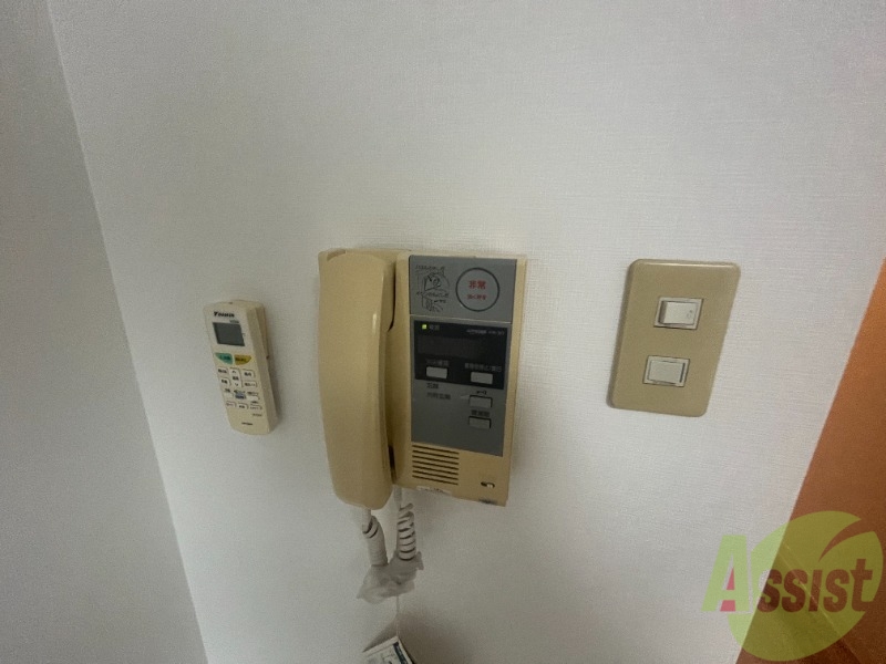 セキュリティ　モデルルームのお写真になります。