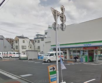 コンビニ　ファミリーマート 環七南馬込三丁目店（コンビニ）まで416m