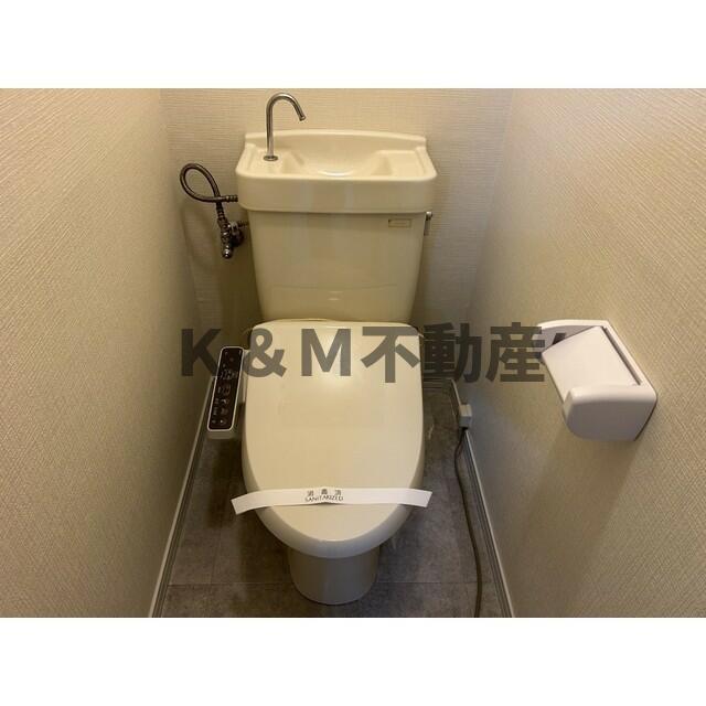 トイレ　ゆったりとした空間のトイレです