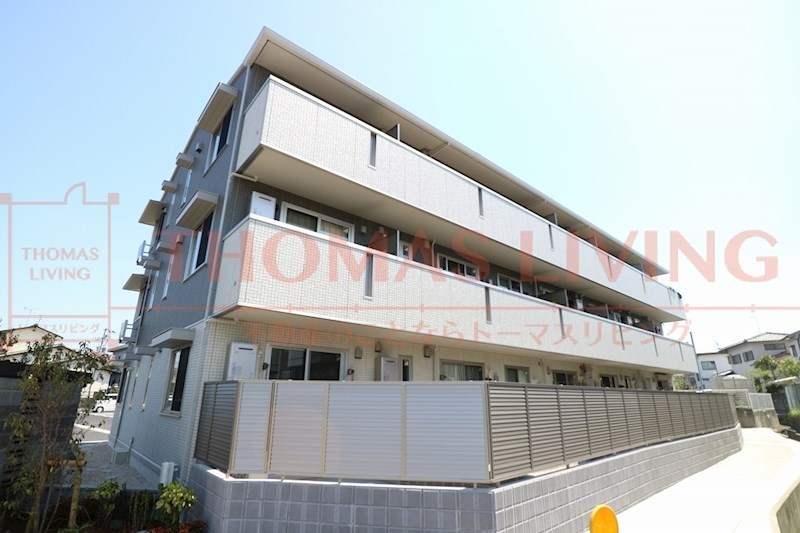 建物外観　粕屋町でのお部屋探しは、トーマスリビング粕屋店へご相談下さい